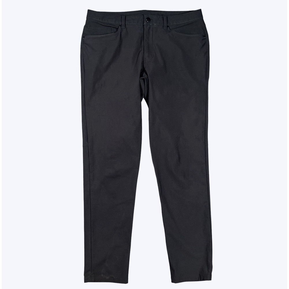 Lululemon Pants Mens 34x31 Black Performance Casual Slim Fit ABC Warpstreme Gym